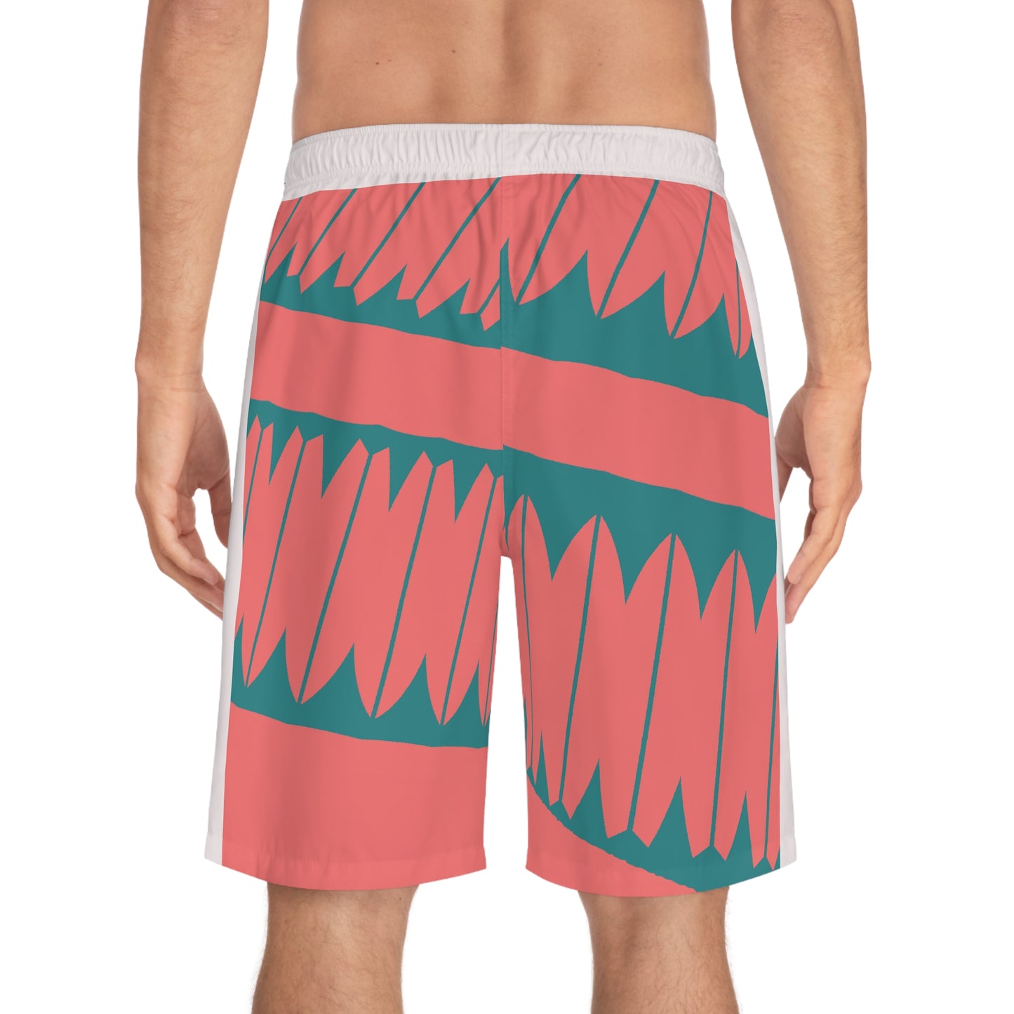 Board Shorts blue/red