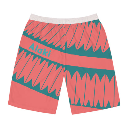 Board Shorts blue/red