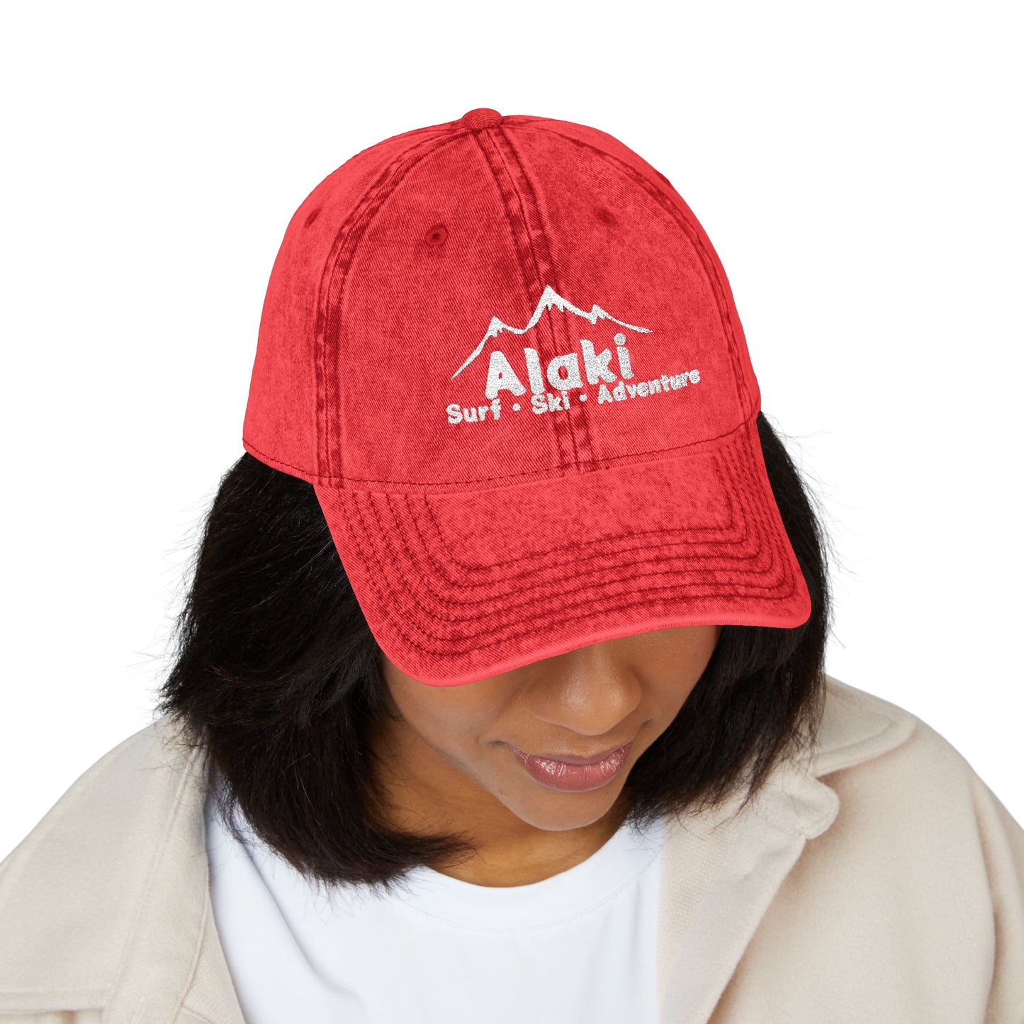 Alaki Vintage Embroidered Cap