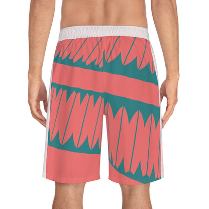 Board Shorts blue/red